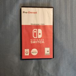 Ghost Runner Nintendo Switch 
