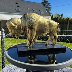 The Golden Buffalo Statue