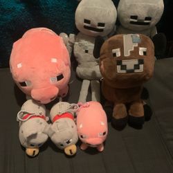 Minecraft Plush Lot