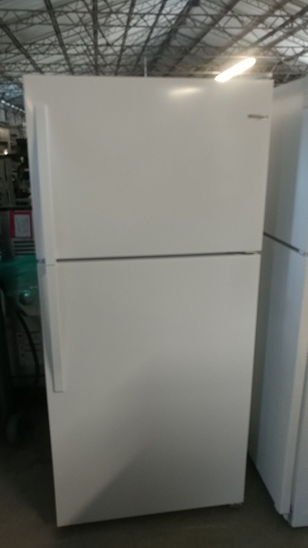 Whirlpool white refrigerator made 2018