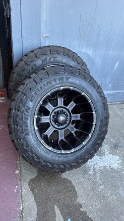 20" Rims Chevy GMC 6 Lug 37x12.50r20 Toyos