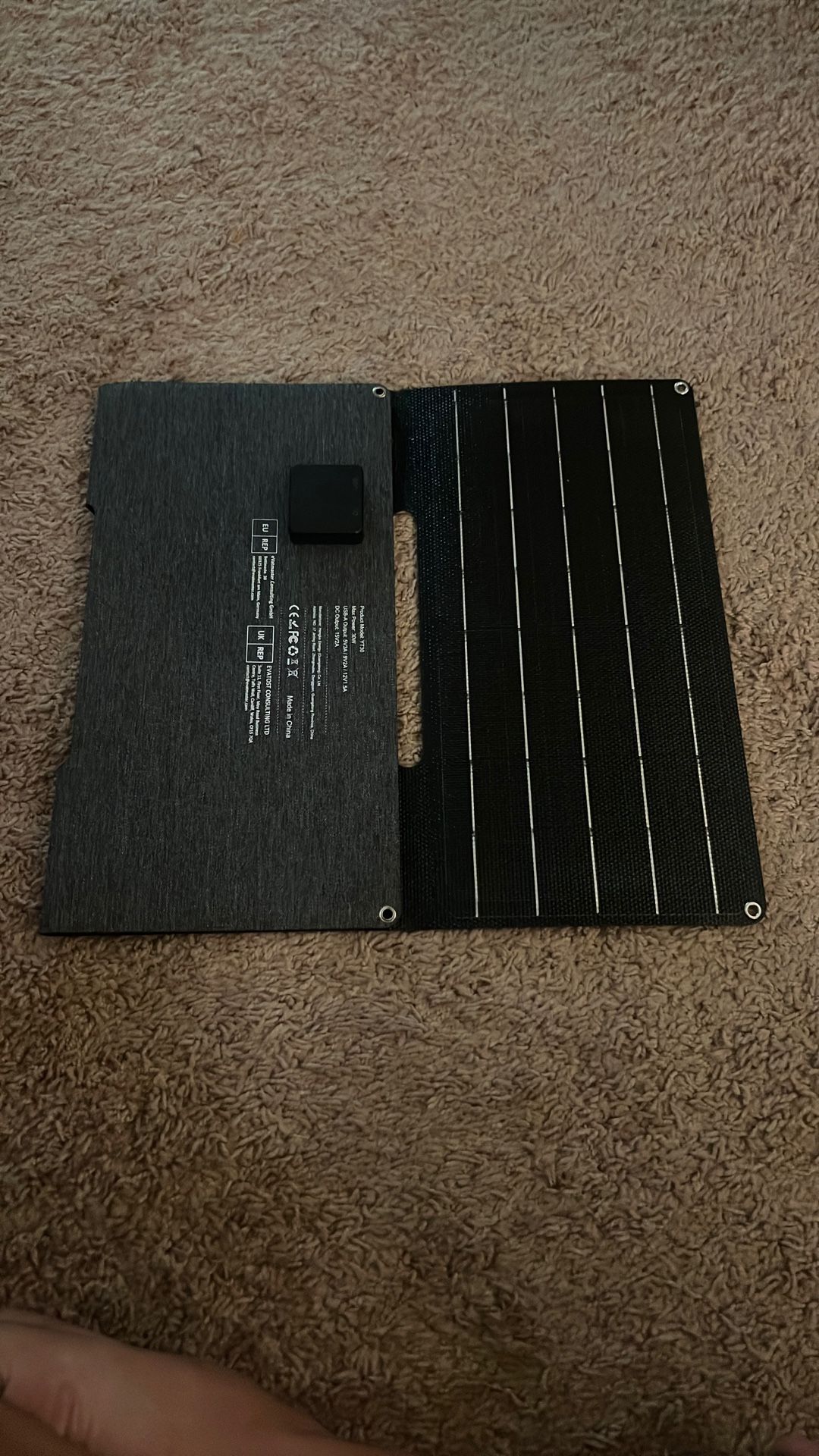 30W Portable and Foldable Solar Panel Charger