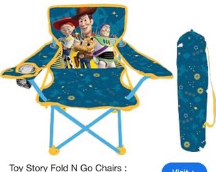 JAKKS Pacific Toy Story folding camping chair
