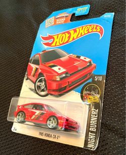 Hot Wheels NWT 1985 Honda CR-X Car