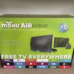 Mohu Air Wave Wireless Hdtv Network Streaming Device