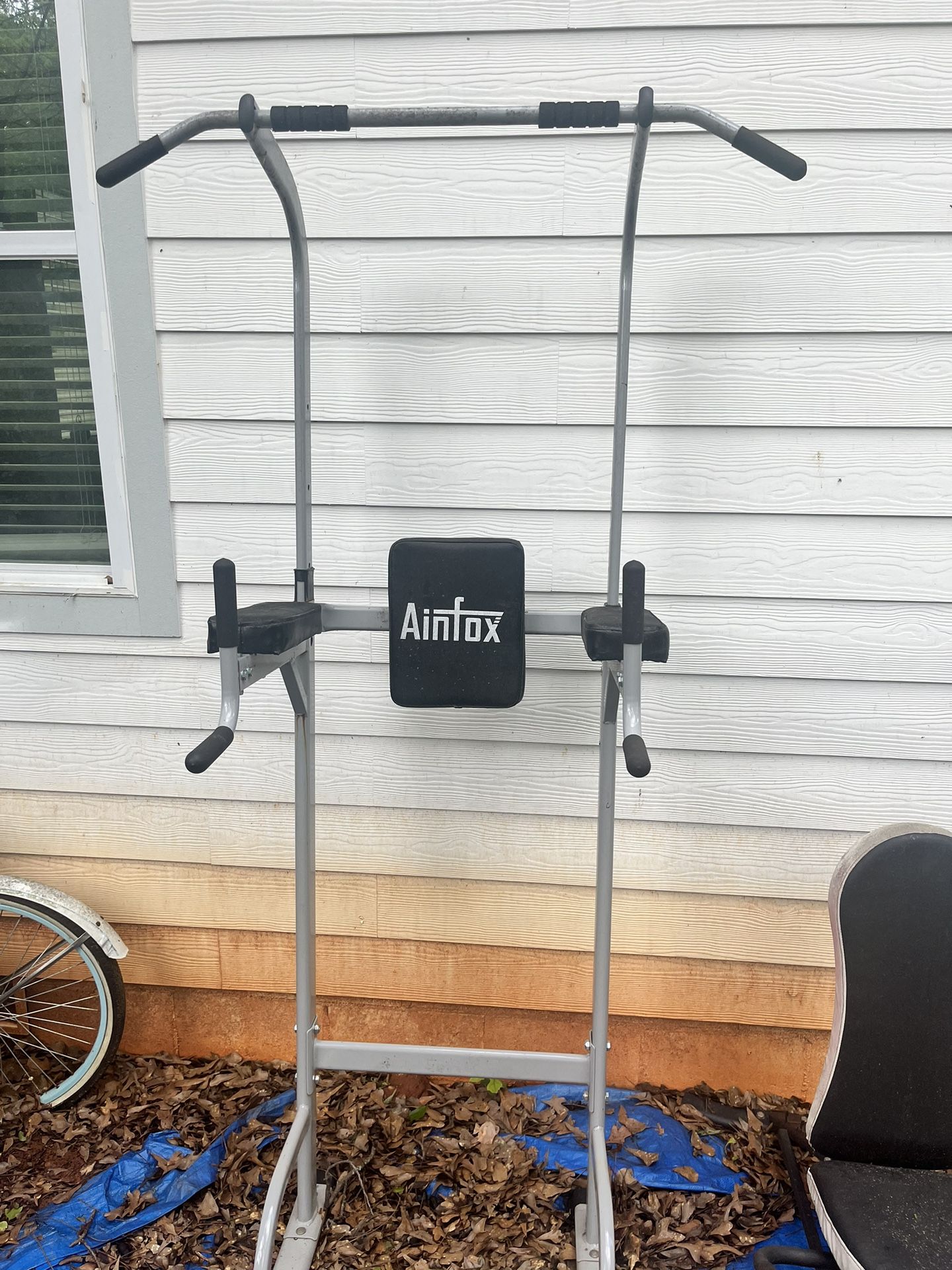 Ainfox Power Tower Pull Up Dip And Crunch Rack for Sale in Decatur GA OfferUp
