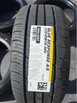 235/45r18 Dunlop tires 18” oem dunlop Tesla model 3 tires