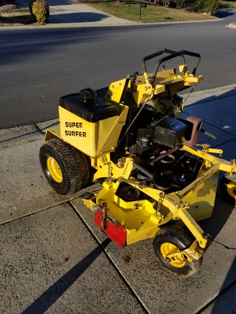 Great Dane super surfer stand on zero turn mower for Sale in Charlotte, NC  - OfferUp