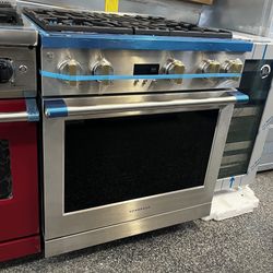 Monogram Smart Freestanding 30” All Gas Range 