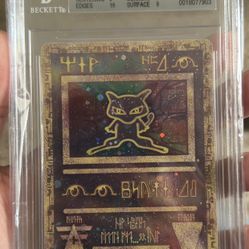 2000 Ancient Mew Promo BGS 9