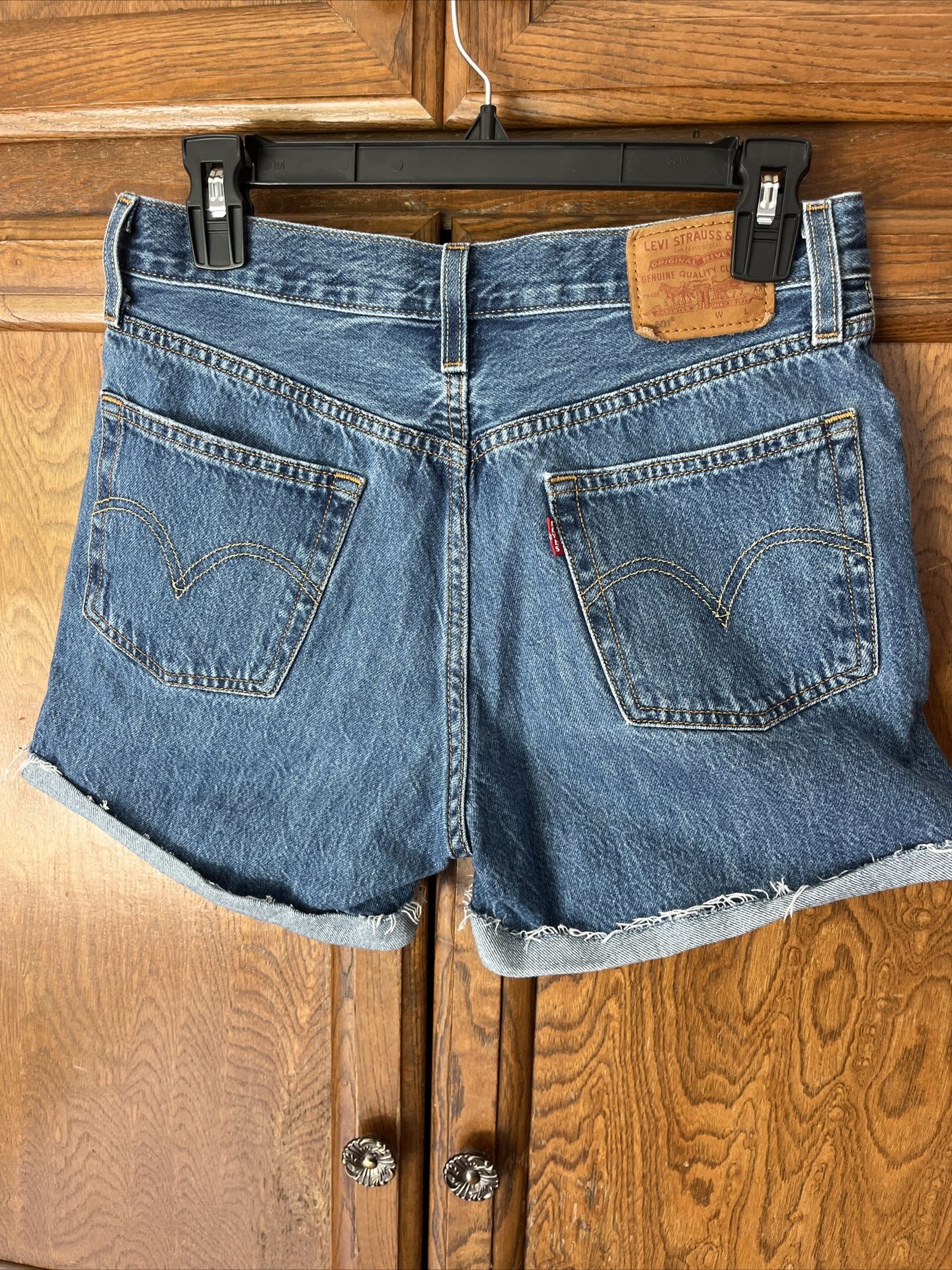 Levi’s Button Up Jean Shorts