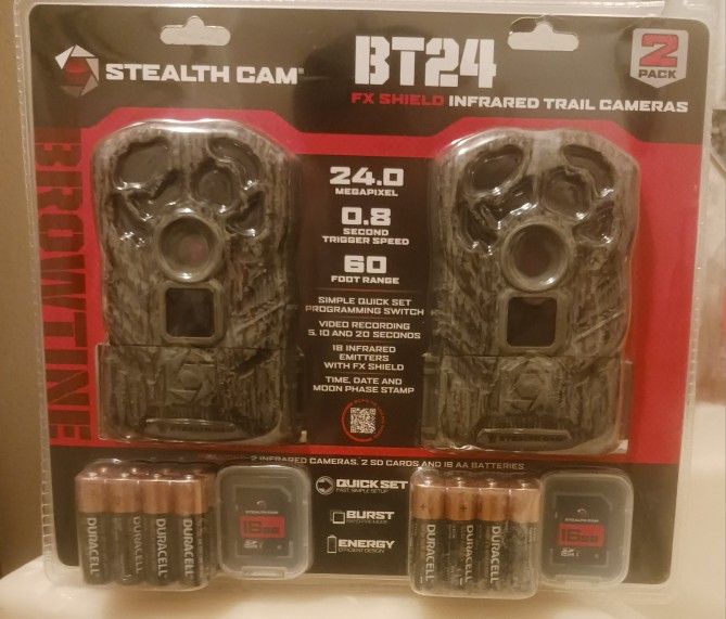 2pk Bt24 Stealth Trail Cams