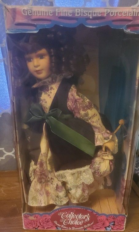 Glass Doll In Box