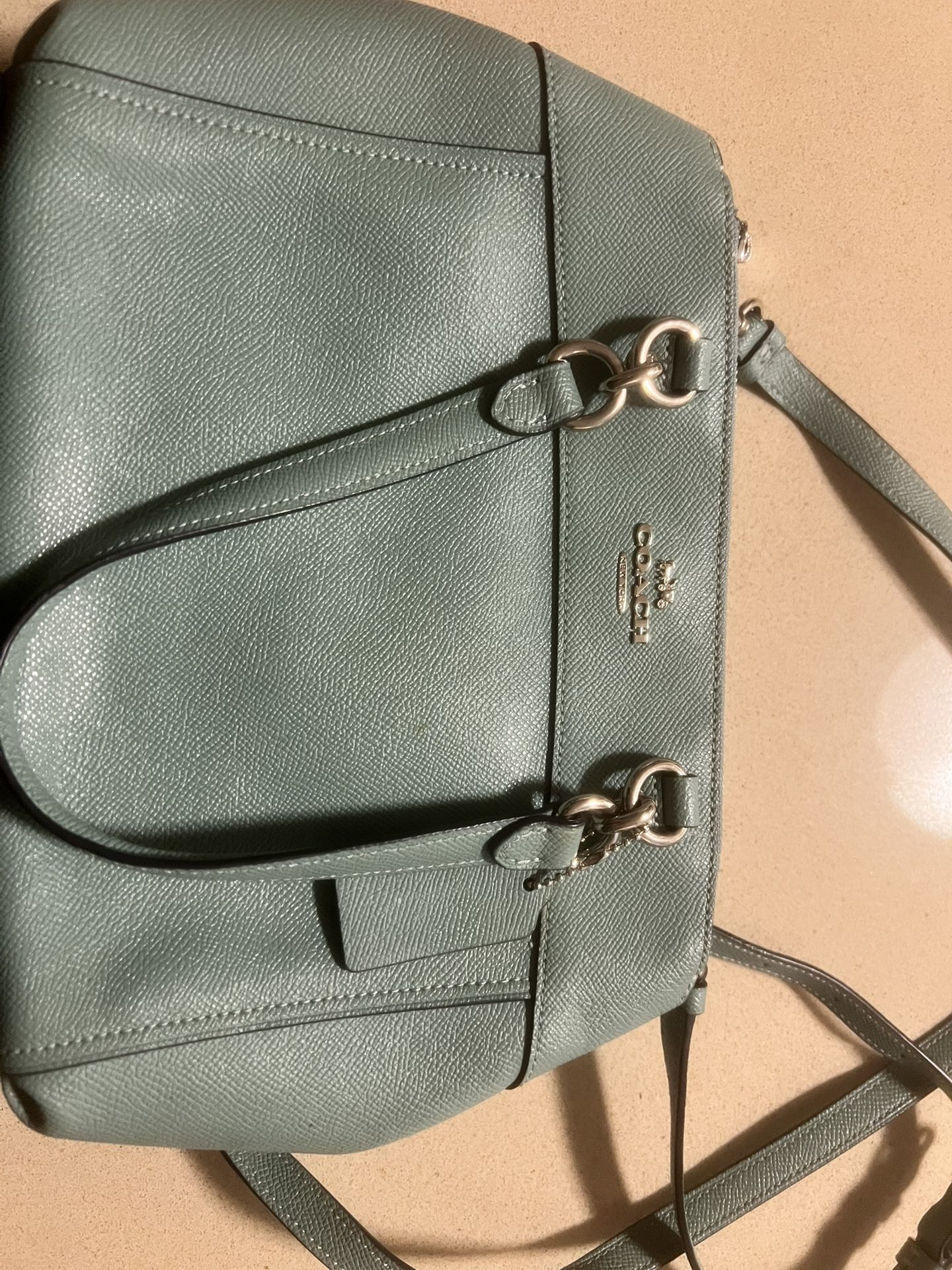 Coach Light Blue purse