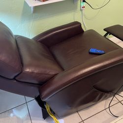 Leather Recliner Seat