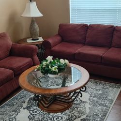 Couch- Loveseat Sofa And Sleeper Sofa