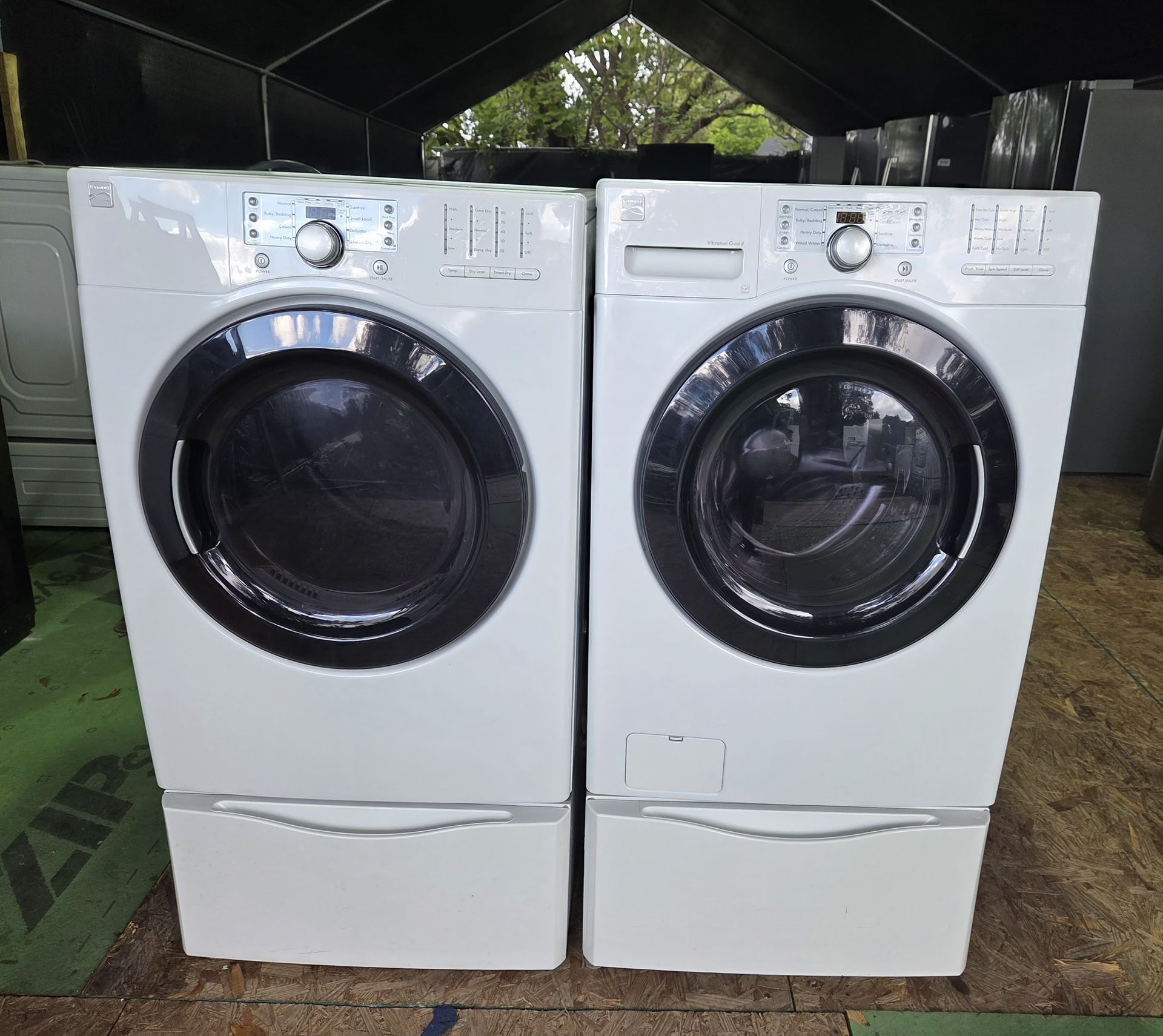 KENMORE WASHER AND DRYER SET 