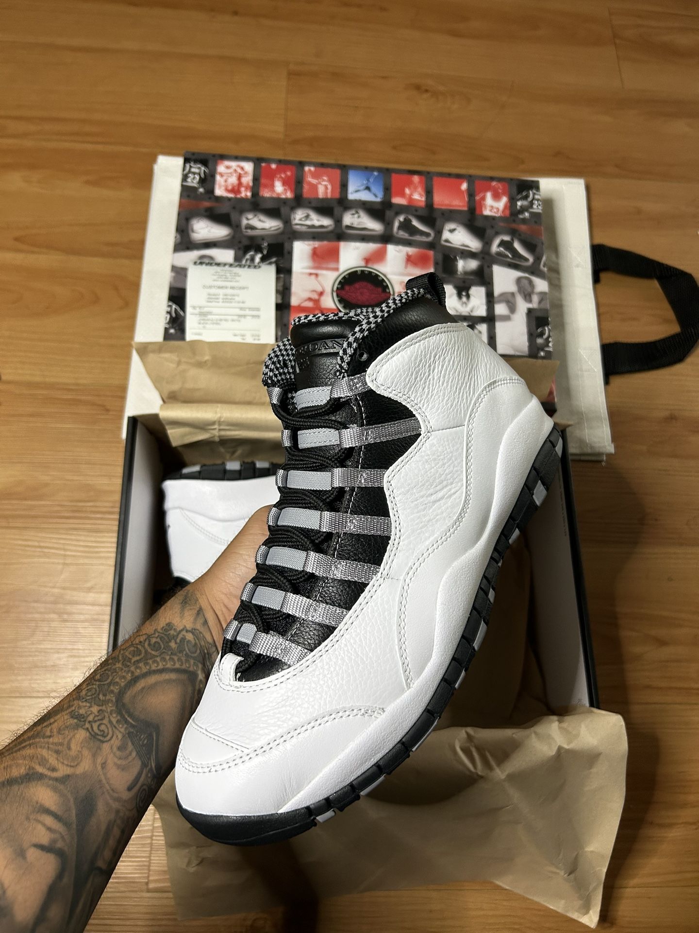 Jordan 10 Steel