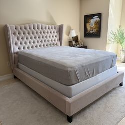 Bed, Mattress and Spring box 