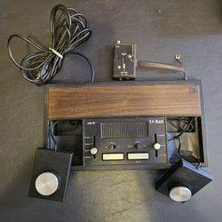 Pong Video Game Console Vintage 1973