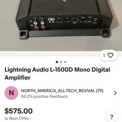 Amp For Sale 