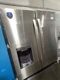 Midea Stainless Steel French Door Refrigerator