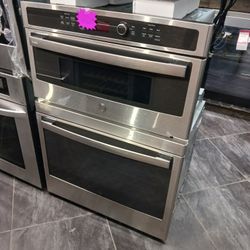 On Sale! GE 30" Combination Convection Microwave And Convection Wall Oven 