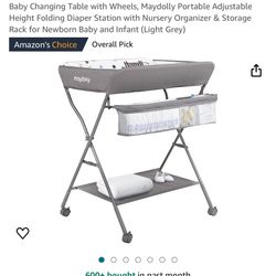 Baby Changing Table With Wheels