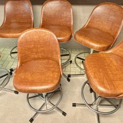 Vintage Bar Stool Chairs 