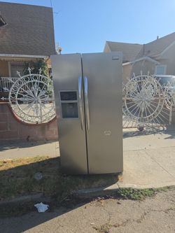 Free used refrigerator.  Works