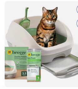 wee wee pads for pick up only in Yonkers, New York Breeze cat litter box with wee wee pads for pick up only in Yonkers, New York