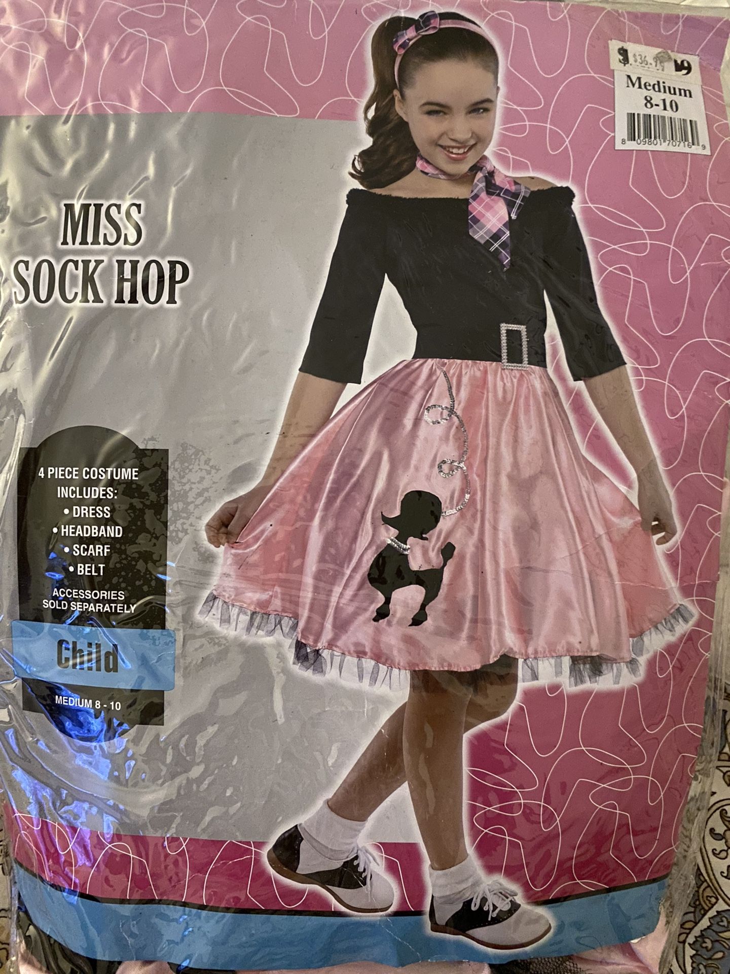 MISS SOCK HOP GIRLS COSTUME for Sale in Chula Vista CA OfferUp