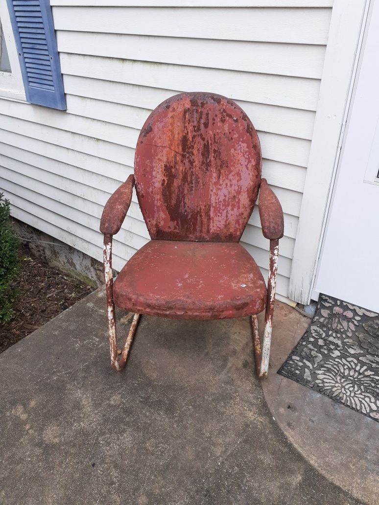 Vintage lawn chairs