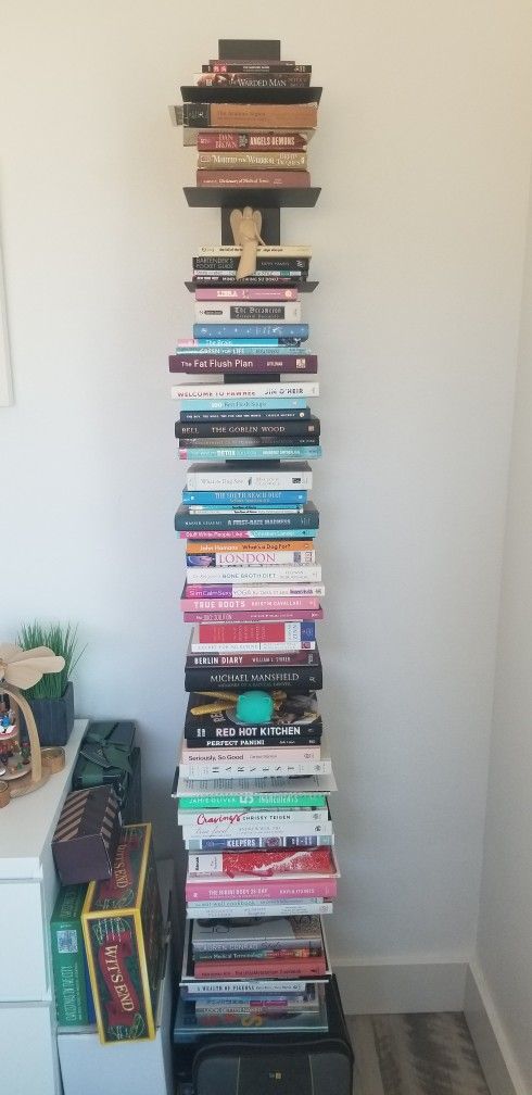 2x Steel Book Shelves (Modular Shelving)