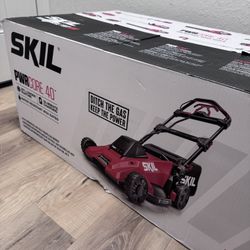 SKIL PWR CORE 40-volt, 20-in Self-Propelled Battery Walk Mower