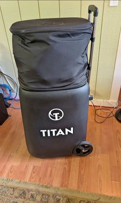 Titan ONE Pickleball Machine + Remote, Hopper, Batteries & 180+ Balls