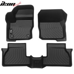 Fits 2012-2018 Ford Focus 5 Seats 3D TPE Floor Mat All Weather Heavy Duty Carpets