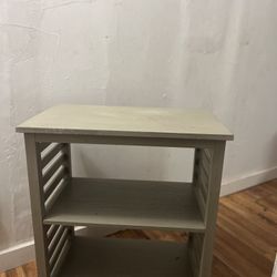 Esthetic Gray Night Stand 
