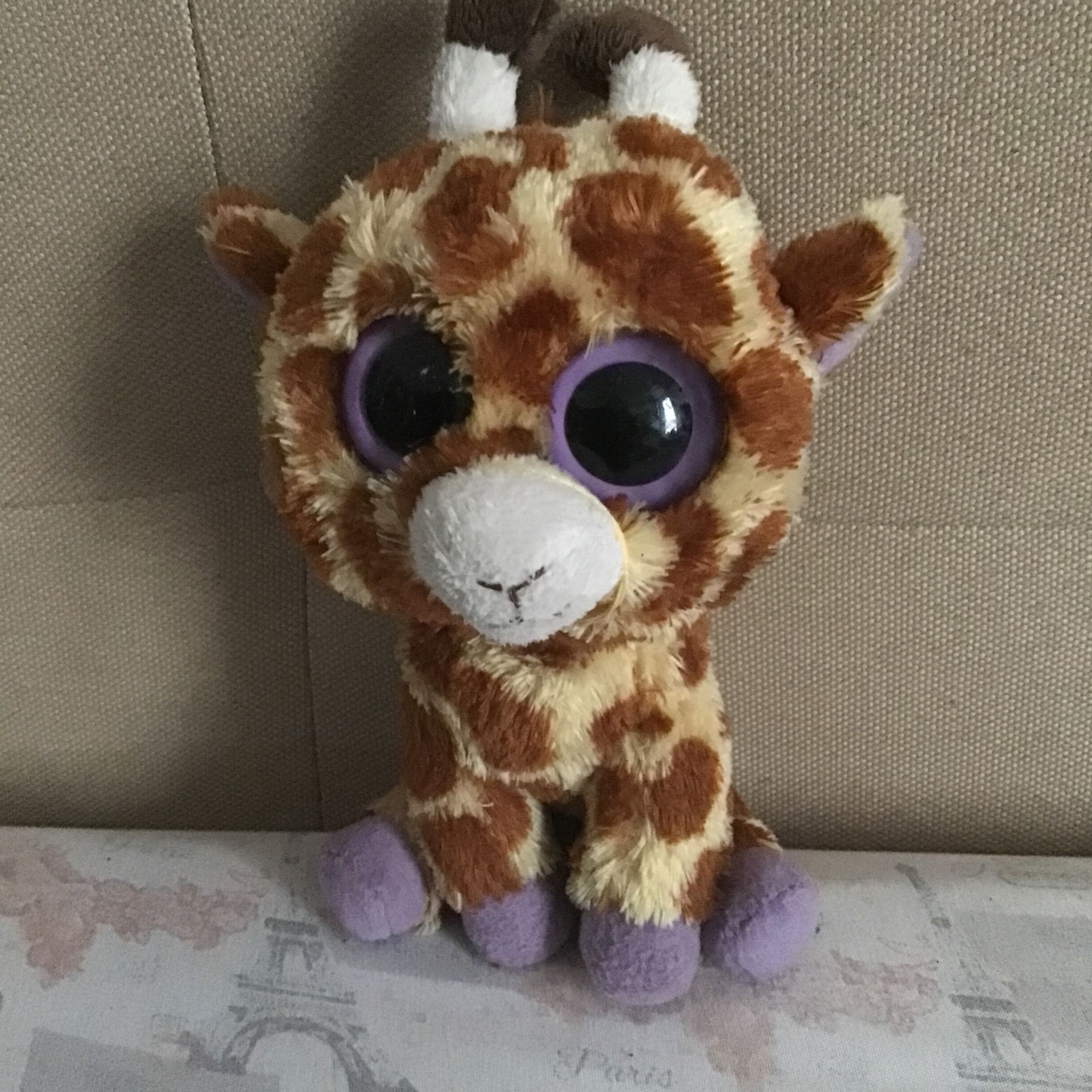 Mini Beanie boo giraffe