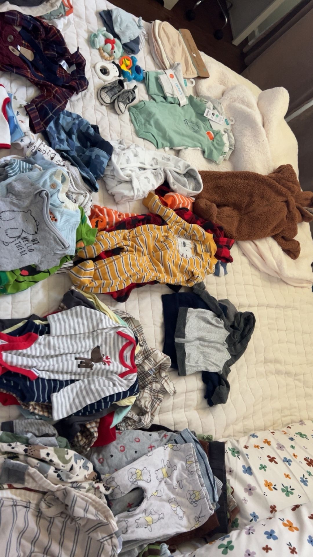 Baby Boy Clothes And Moby Wrap