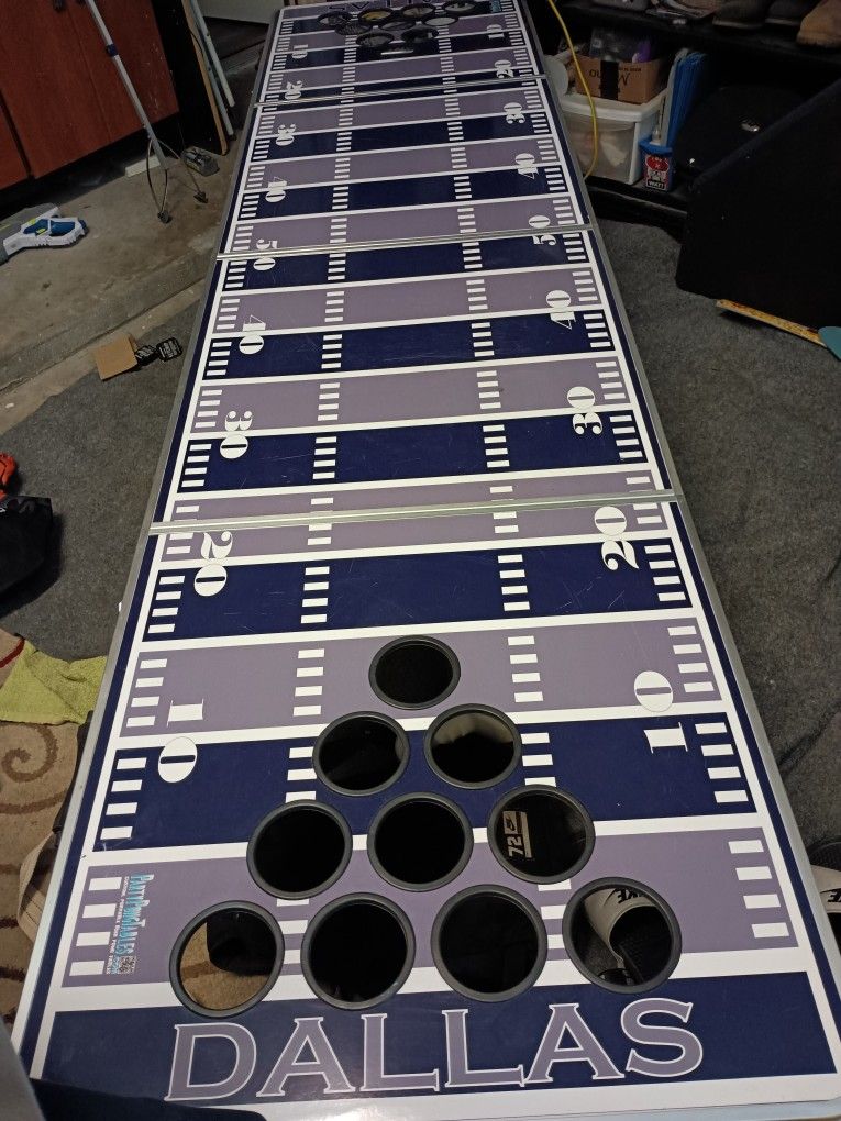 Dallas Cowboys beer pong table
