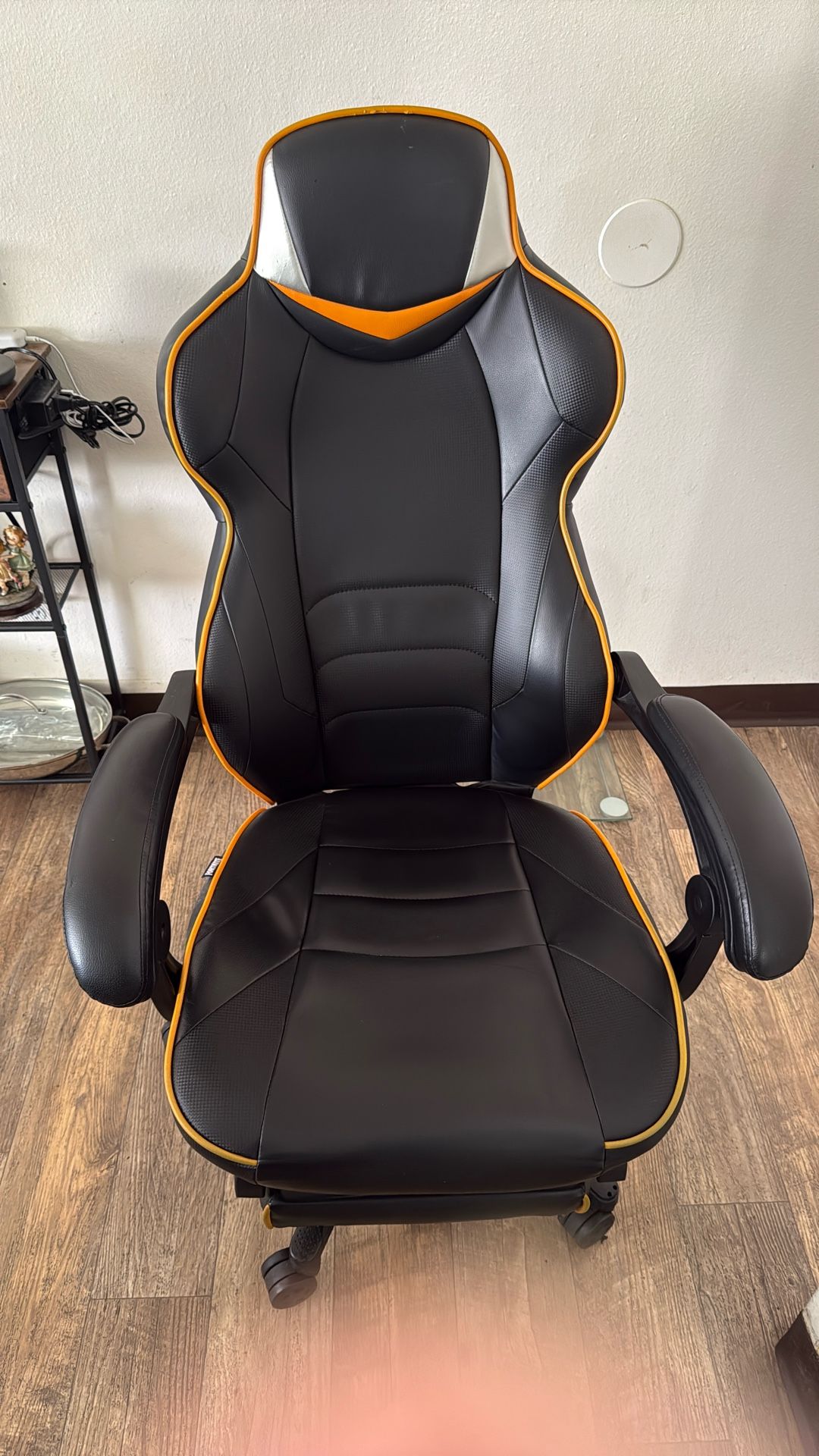 Fortnite Gaming Chair With Orange Trim