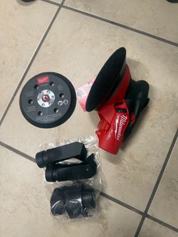Milwaukee fuel m12 6in DA sander (tool only)