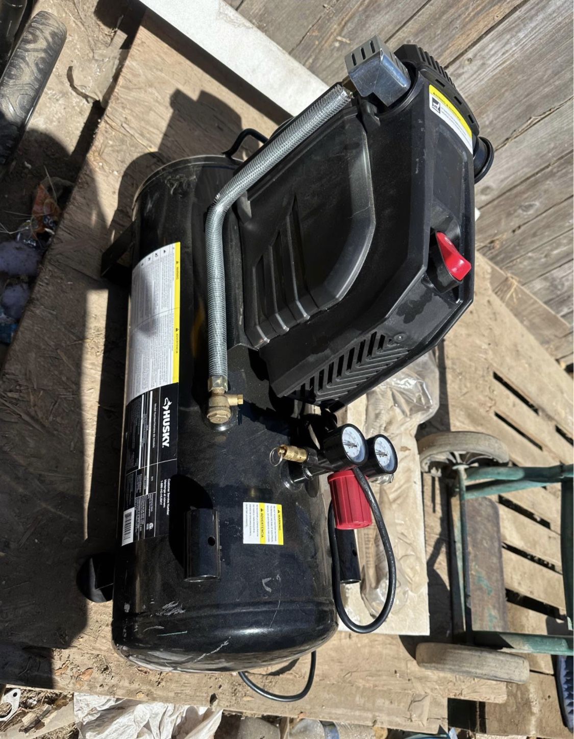8G 150 PSI Hotdog Air Compressor