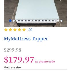 MyMattress Topper