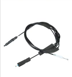 Trunk Lid Fuel Door Release Cable Replace for Honda Civic 2006-2011 Black