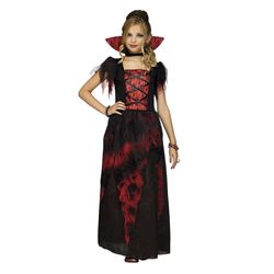 Girls vampire princess Halloween costume