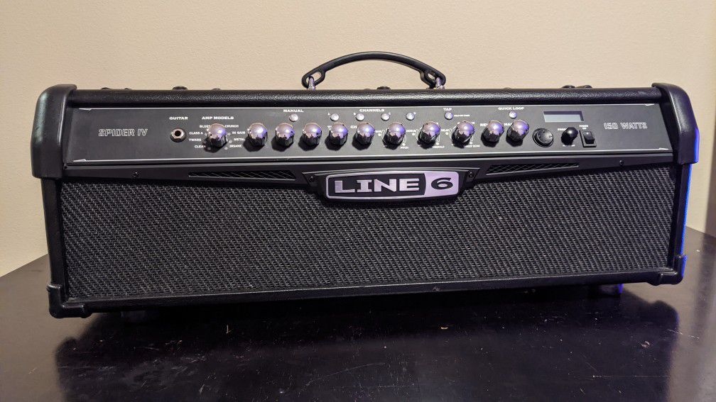 Line 6 spider IV guitar amp header