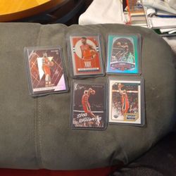 Zion Williamson 5 Card Rookie Lot