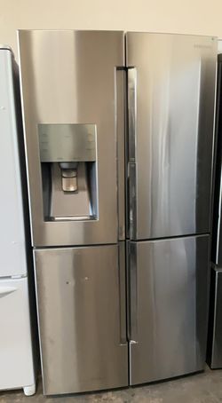Samsung Quad Door Stainless Steel Refrigerator
